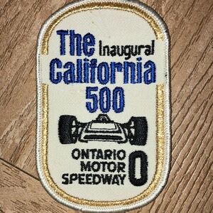 ONTARIO MOTOR SPEEDWAY Clothes Patch